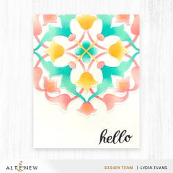 Altenew stanssi Arabesque Medallion