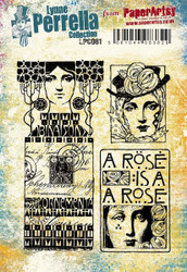 PaperArtsy leimasin Lynne Perrella 81