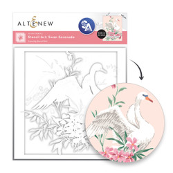 Altenew Swan Serenade -sapluuna