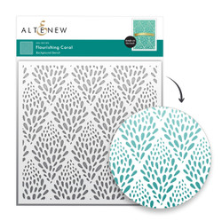 Altenew Flourishing Coral -sapluuna