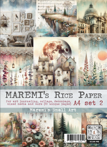 Maremi's Small Art  riisipaperit #2, A4