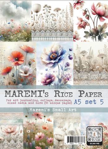 Maremi's Small Art riisipaperit #5, A5
