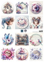 Marianne Design korttikuvat Magical Mini's by Fairybells