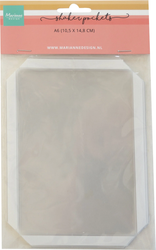 Marianne Design A6 Shaker Pockets -taskut, 5 kpl