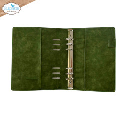 Elizabeth Craft Design Memory Binder -kannet, sävy Earthy Green