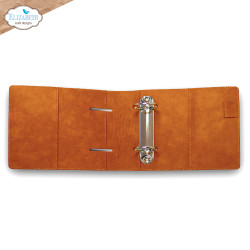 Elizabeth Craft Design Memory Binder Square -kannet, sävy Rusty Brown