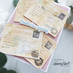 Honey Bee Stamps stanssi Mini Postcard