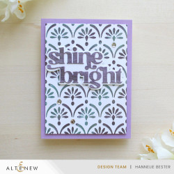 Altenew Shimmer Relief -pasta, sävy Amethyst