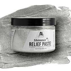 Altenew Shimmer Relief -pasta, sävy Antique Silver