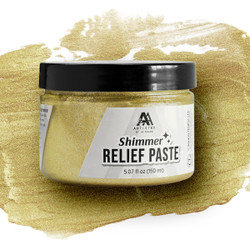 Altenew Shimmer Relief -pasta, sävy Brass