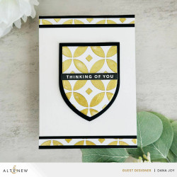 Altenew Shimmer Relief -pasta, sävy Brass