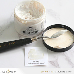 Altenew Shimmer Relief -pasta, sävy Pearl