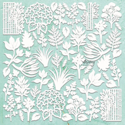 Mintay Chippies -chipboard Flora Filigree 1 -setti