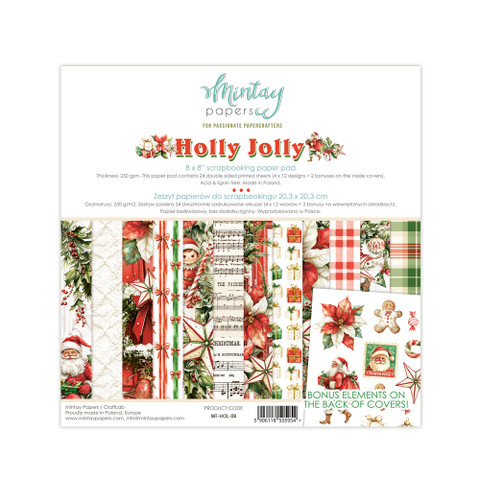 Mintay paperipakkaus Holly Jolly, 8