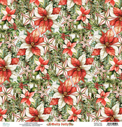 Mintay skräppipaperi Holly Jolly 05
