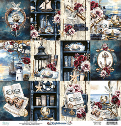 Mintay skräppipaperi Lighthouse 06