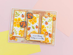 Crafter's Companion Flora & Fauna 3D kohokuviointikansio Ladybug Love