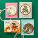 Spellbinders Embroidery Hoop Frames -kehykset, 6 kpl