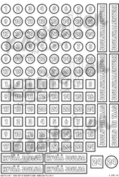 Käsitellen teksti-arkki Joulukalenteri