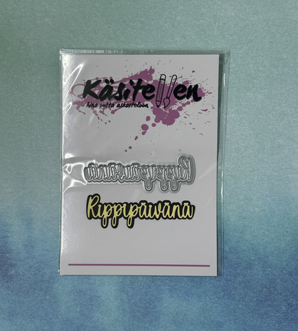 Käsitellen stanssi Rippipäivänä