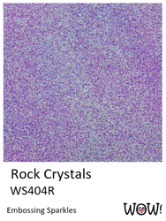 Wow! Embossing Glitters -kohojauhe, sävy Rock Crystals by Jo Herbert (R,O)