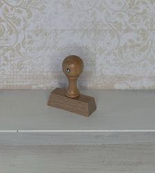 Puukanta leimasimelle, 2 x 5 cm