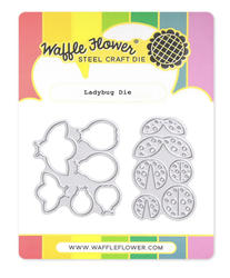 Waffle Flower stanssi Ladybug