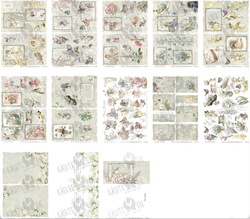 Paper Garden korttikuvat Fairytale Garden