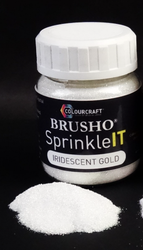 Brusho SprinkleIT -jauhe, sävy Iridescent Gold