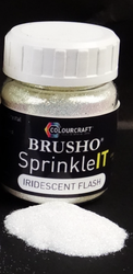 Brusho SprinkleIT -jauhe, sävy Iridescent Flash