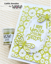 Wow! Opaque Fluorescent -kohojauhe, sävy Lime Zest, Regular (O)