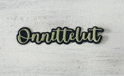 Käsitellen stanssi Onnittelut