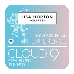Lisa Horton Crafts Cloud 9 Interference -mustetyyny, sävy Opal Blush Shimmer