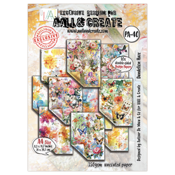 Aall & Create paperipakkaus Danfelion Haze, A4