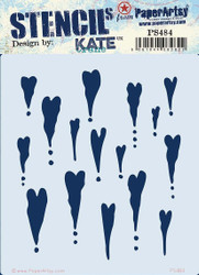 PaperArtsy Kate Crane sapluuna 484