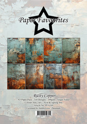 Paper Favourites Rusty Copper -paperipakkaus, A5