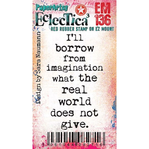 PaperArtsy Eclectica leimasin Sara Naumann, Mini 136