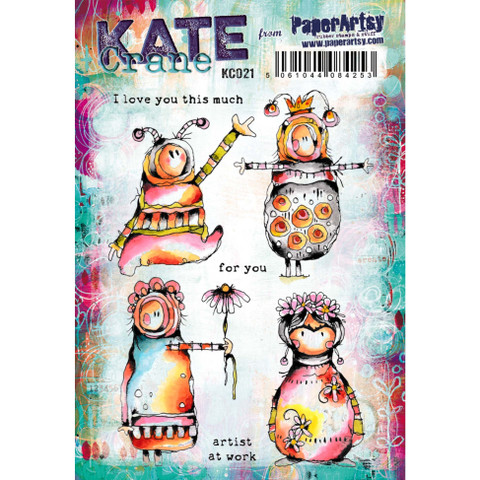 PaperArtsy Kate Crane leimasinsetti 21