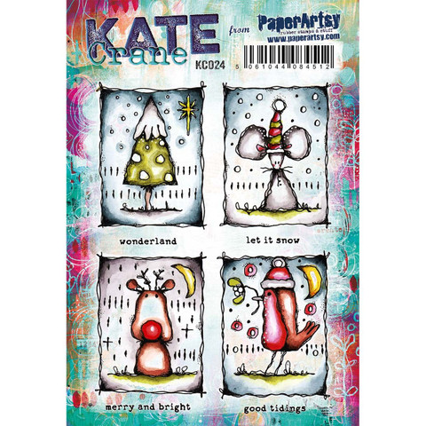 PaperArtsy Kate Crane leimasinsetti 24