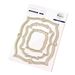 Pinkfresh Studio Dotted Fancy Frames -stanssi