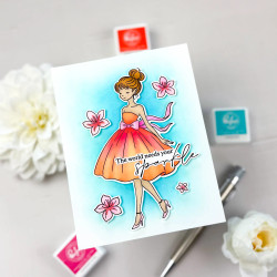 Pinkfresh Studio leimasin The Couture Edit, Couture Grace