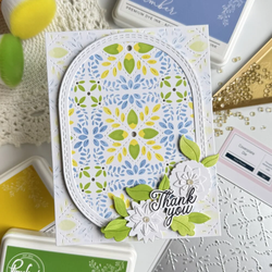 Pinkfresh Studio stanssi Petal Mosaic