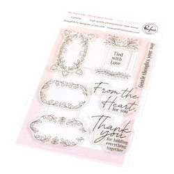 Pinkfresh Studio leimasin The Stitch Edit, Thread Spool Florals