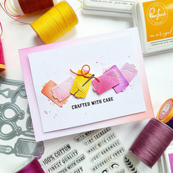 Pinkfresh Studio sapluunasetti The Stitch Edit, Maker's Essentials