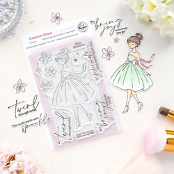 Pinkfresh Studio leimasin The Couture Edit, Couture Grace