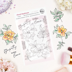 Pinkfresh Studio leimasin Floral Daydream