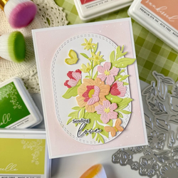 Pinkfresh Studio stanssi Floral Daydream
