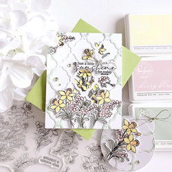 Pinkfresh Studio leimasin Whispering Daffodils
