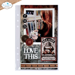 Elizabeth Craft Designs Memory Binder Pocket Pages 2 -taskut