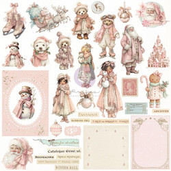 Prima Ephemera -leikekuvat Christmas Blush Ephemera, Cozy Christmas